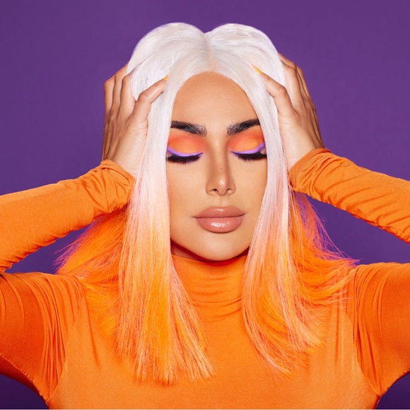 Huda Beauty Color Block Eye Palette - Orange + Purple - Picture 3 of 5